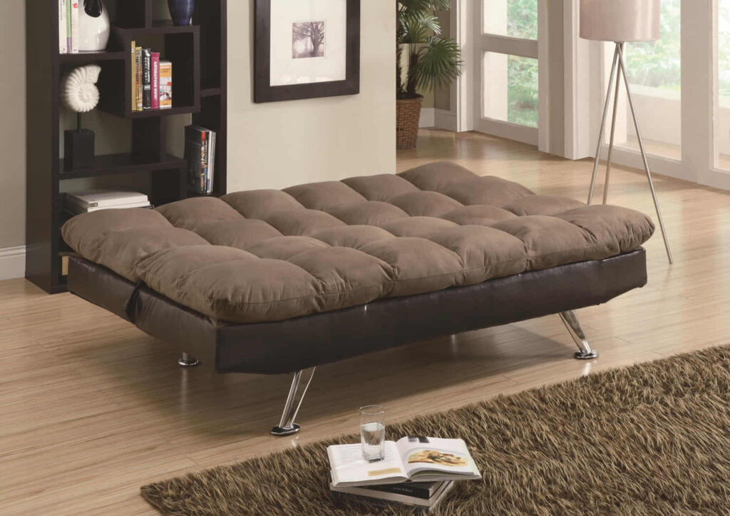 brown sofa bed in Dubai