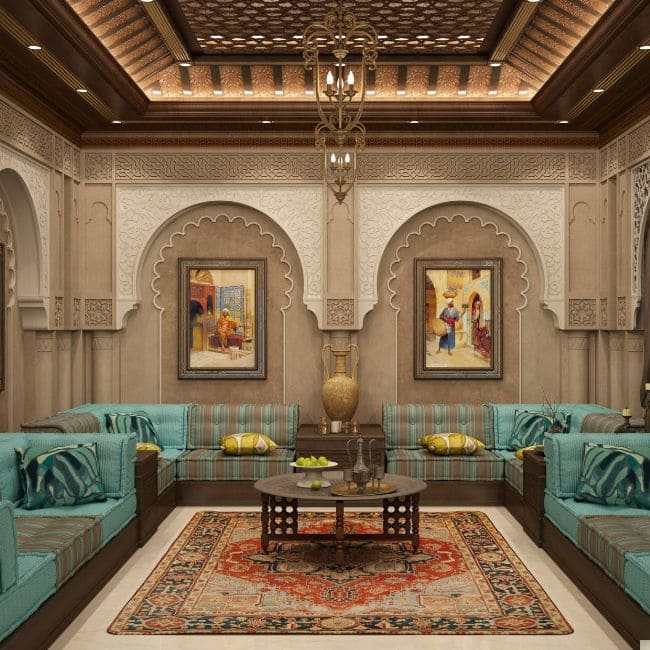 Traditional Arabic Majlis Sofa