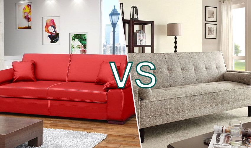 Comfort Level leather vs fabric sofas