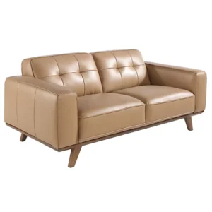 Chester 2 Seater Sofa in Luxurious Sand Leather