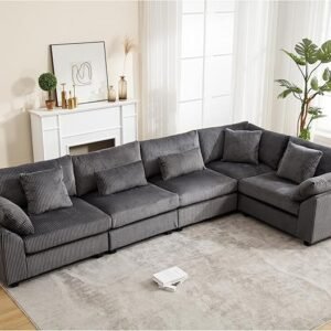 Seeye Enhance Comfort with Oversized Modular Sectional Sofa